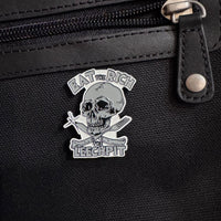 Eat The Rich Leechpit Enamel Pin