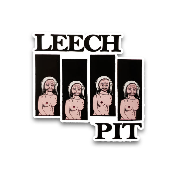 "Breast Flag" Leechpit Sticker