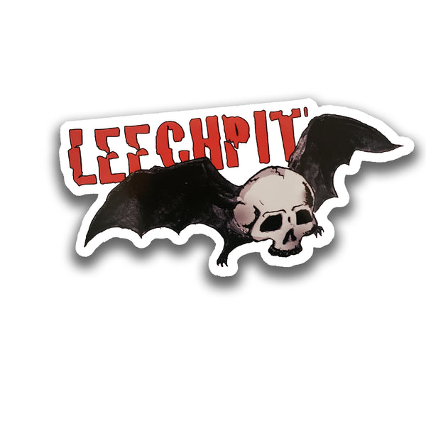 "Bat Skull" Leechpit Sticker