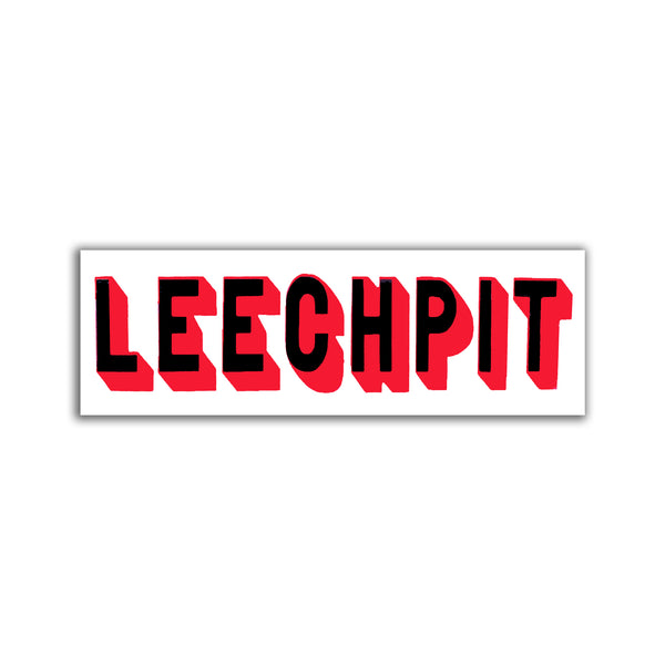 "Le Bold" Leechpit Sticker